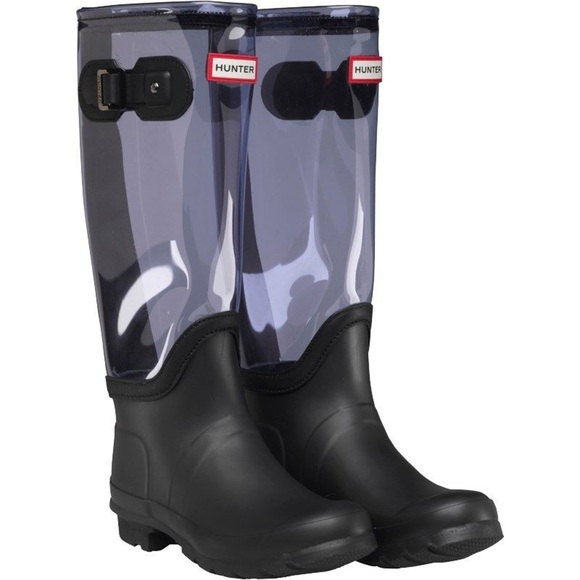 hunter boots with socks - Picture 3 of 12